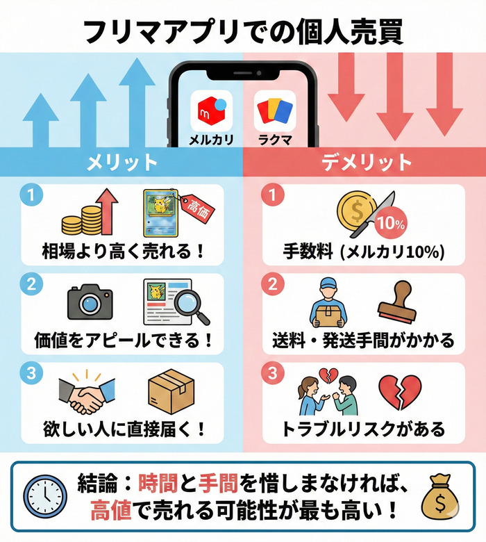 フリマアプリでの個人売買