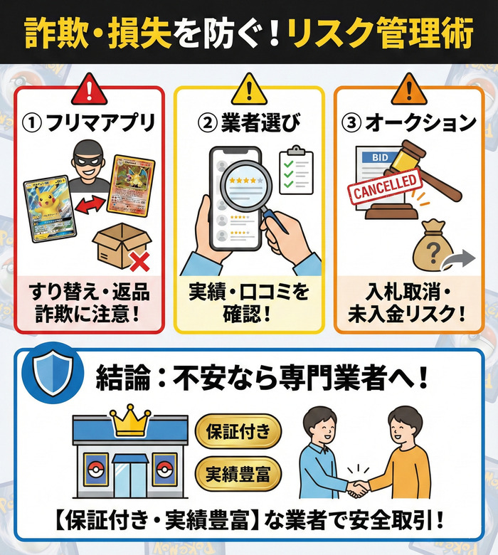 詐欺や損失を防ぐリスク管理術