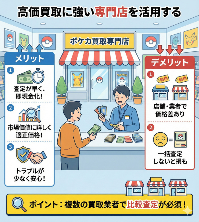 高価買取に強い専門店を活用する