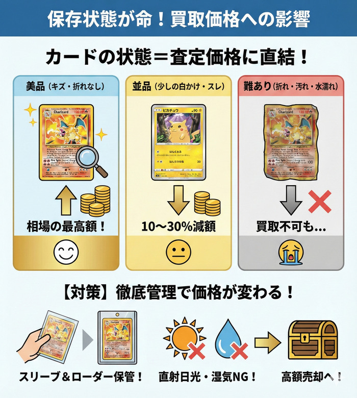 保存状態を徹底管理する